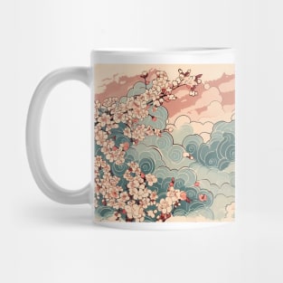 Traditional Art Japanese Made by AI Mug